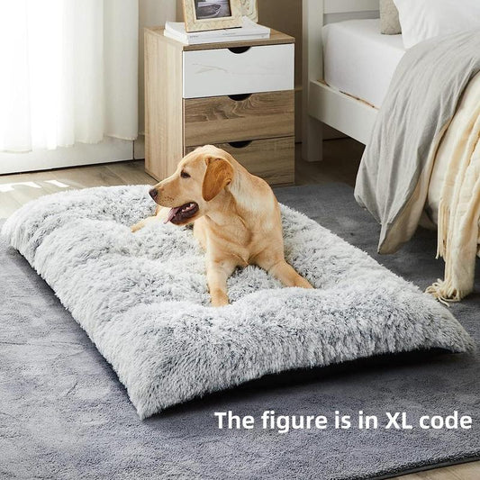 Summer Washable Dog & Cat Bed, Fluffy Pet Bed, Soft & Comfortable Pet Relax Sleeping Mat, Pet Supplies (It Is Recommended to Take One Size Larger), Dog Beds, Dog Stuff